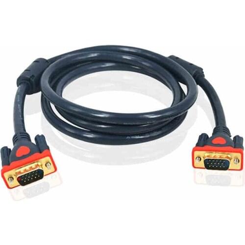 Promation!!! 1.5/3/5M 1080P VGA Cable Male to Male VGA 3+9 Gold-plated Connector for PC Computer Projector HDTV Monitor Display