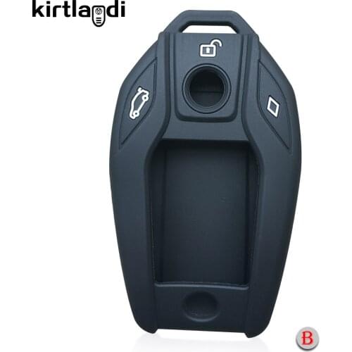 Silicone Display Key Cover Case for BMW 5 7 Series G11 G12 G20 G30 G31 G32 I8 I15 G01 X3 G02 X4 G05 X5 G07 X7 F20 M40i M5 Xdrive