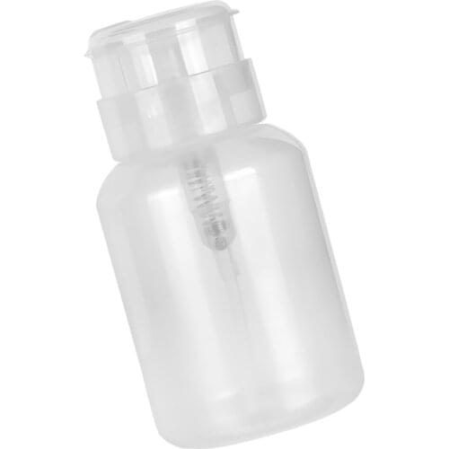 Nail Art Remover Tool Makeup Cleaning Empty Pump Container Bottle 200ml