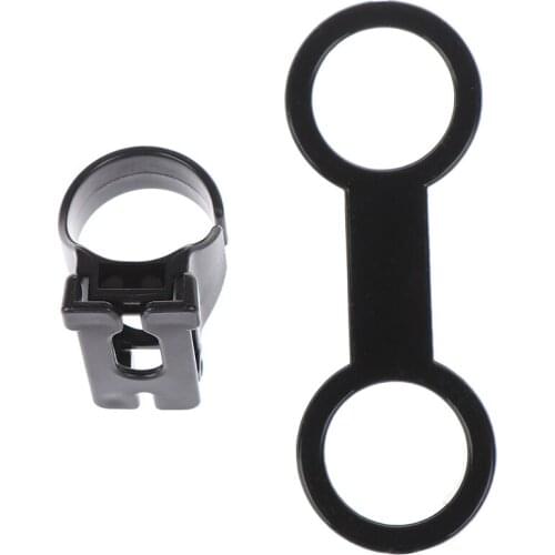 Universal Plastic Clip Snorkel Keeper Retainer Replacement for Attaching Mask Strap Scuba Diving Snorkeling Equipment