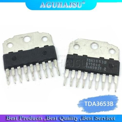 1pcs/lot TDA3653B TDA3653 ZIP-9 4W audio power amplifier single row integrated circuit
