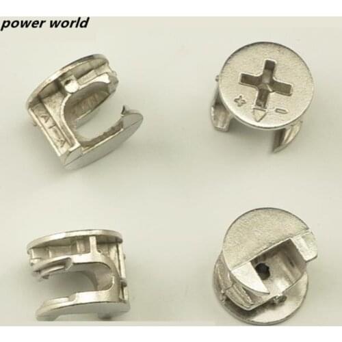 10pcs 15mm thick three-in-one connection eccentric wheel cabinet cabinet furniture accessories connection