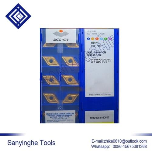 Free shipping high quality sanyinghe 10pcs/lots YBC251 DNMG110404-DM cnc carbide turning inserts cnc blade lathe tiurning tool