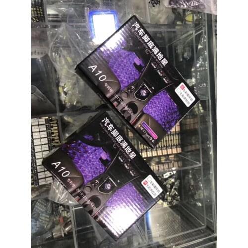 Car atmosphere light full of stars, car atmosphere light led free modification music sound control car foot decoration light