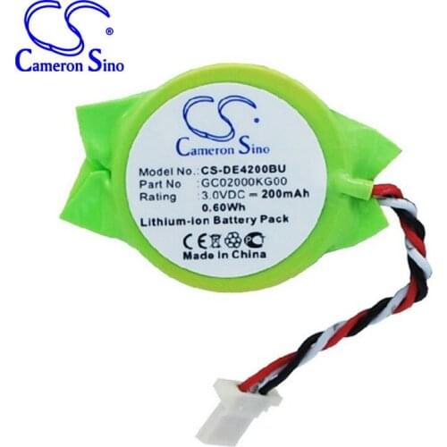 CameronSino for DELL Latitude E4200 E4300 GC02000KG00 CMOS / BackUp Battery