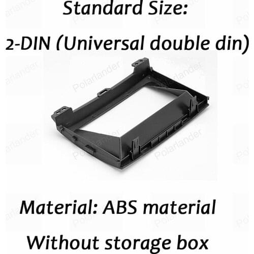 DVD plastic audio radio frame navigation universal machine side frame modified 2-DIN For L-exus / T-oyota