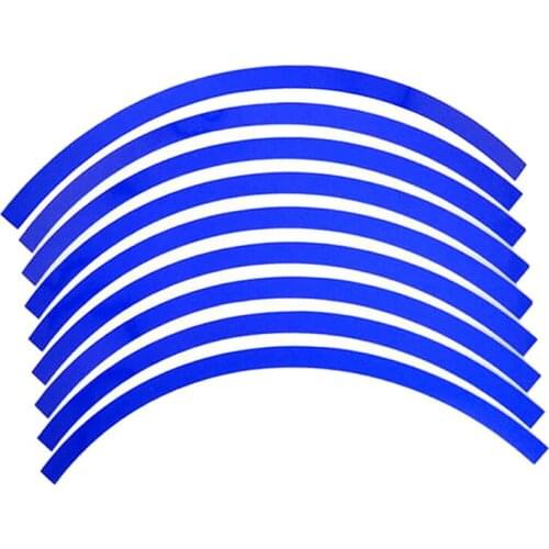 Vans Reflective Rim Stripe Trucks Stickers Bicycles Vinyl SUV 20Pcs set Motorcycles Car Wheel Decal