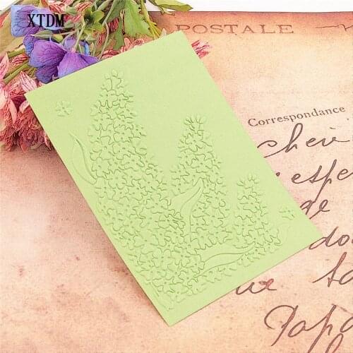 HOT plastic Clover craft card making paper card album wedding decoration clip Embossing folders