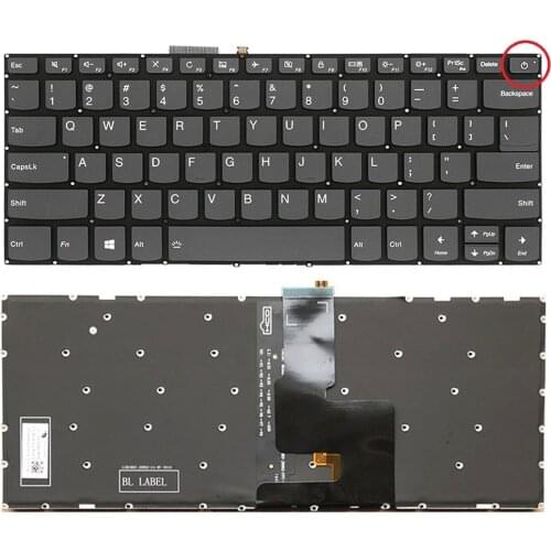 New US Keyboard Backlight for Lenovo Ideapad 320s-15isk S130-14IGM 130S-14IGM 330-14IGM 330s-14 IKB AST K43C-80 E43-80 330-14ARR