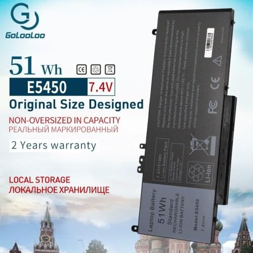 Golooloo 7.4V 51Wh laptop battery for Dell Latitude 3150 3160 E5250 E5450 E5470 E5550 E5570 G5M10 7V69Y TXF9M 79VRK 07V69Y