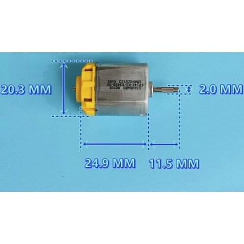 Original FP140KD-09490 DC24V 11600 Car truck door lock steering angle stop folding rearview mirror motor