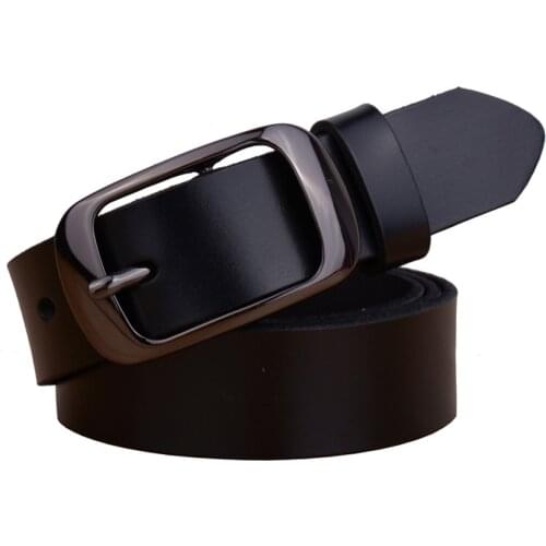 Factory Direct Quality Assurance Best Price New Fashion Cowskin Leather Women Belt Brief Women Strap Designer Casual Belt