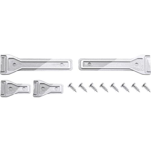 RC Crawler Liftgate Hinges Metal Tailgate Hinges with screws for DJ Trx-4 Ford Bronco RC Car Parts