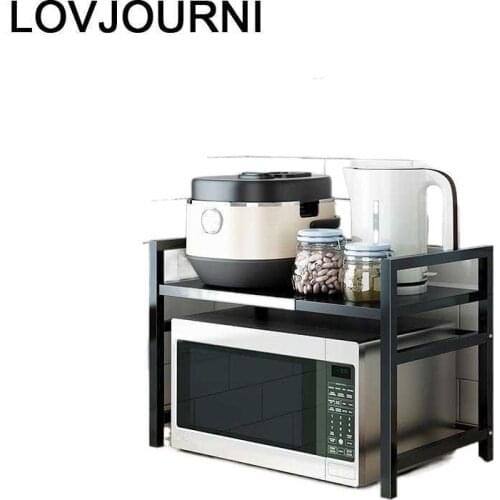 Keuken Organisateur Cosinha Mutfak Malzemeleri Adjustable Microwave Shelf Cuisine Cocina Organizador Kitchen Storage Rack Holder