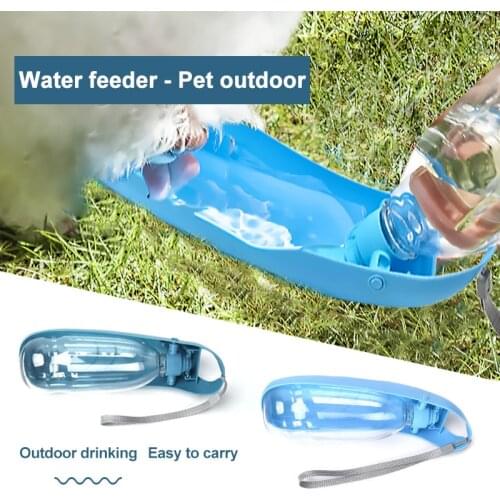 Foldable Dog Water Dispenser Portable Dog Water Bottle Feeder Container Pet Supplies For Dog Cat Home Dog Supplies Feeders