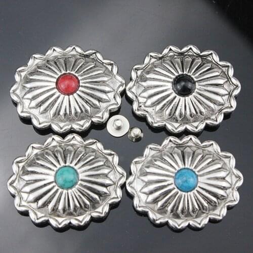 35mm vintage silver wallet rivet DIY leather craft inlay decoration screws buttons 20pcs/lot