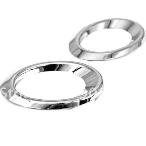 High Quality Chrome Front Fog Light Cover for Audi Q5 2008 Up free shipping