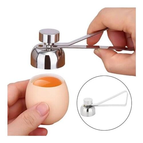 Egg Topper Egg Cracker Snipper Stainless Kitchen Tools & Gadgets Steel Cutter Opener Scissor Tijera Clipper Shell Boiled Cooked