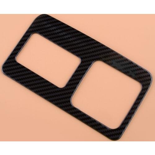 CITALL Carbon Steel Rear USB Port Charging Socket Power Adapter Outlet Cover Trim Fit For Chevrolet Blazer 2019 2020