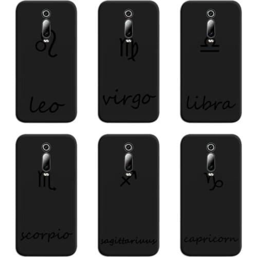 Zodiac Sign Phone Case For Redmi 9A 9 8A 7 6 6A Note 9 8 8T Pro Max K20 K30 Pro