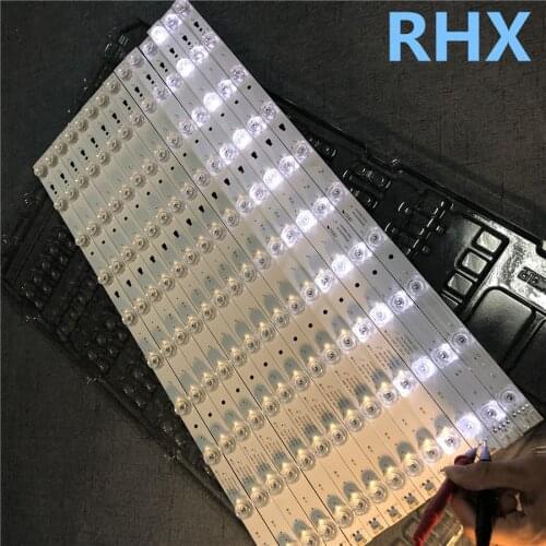 14Pieces/lot FOR Haier U55H3 LS55H310G LS55H510X LCD backlight bar LED55D10-01\02(D) 100%new