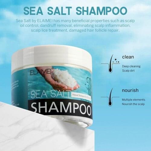 200g Sea Salt Deep Cleansing Moisturizing Anti-dandruff Cream Control Oil Hair Hair Cantu