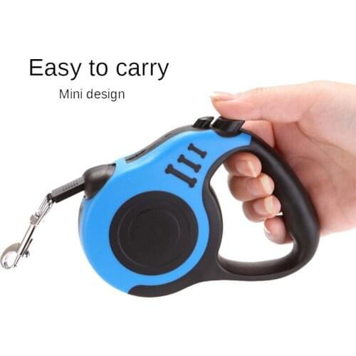 Pet Leash Automatic Retractable Tractor Dog Leash Cat Leash 3m/5m Pet Supplies Teddy For Large And Small Dogs