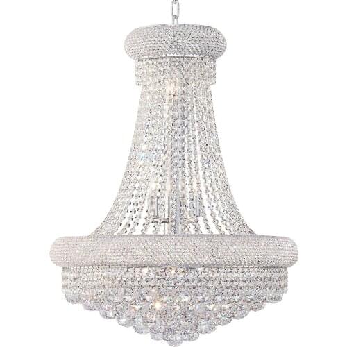 Fanmee Decor Chrome Chandeliers