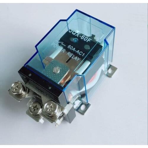 JQX-60F 1Z 60A High-power relay DC12V DC24V AC110V AC220V