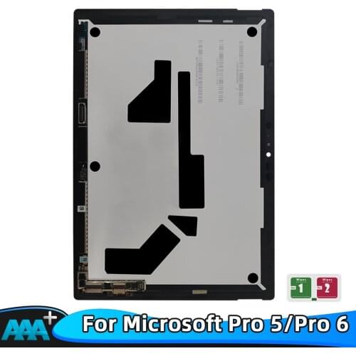 Quality LCD For Microsoft Surface Pro 5/Pro 6 Screen Digitizer Assembly For surface Pro 5 1796 LP123WQ1(SP)