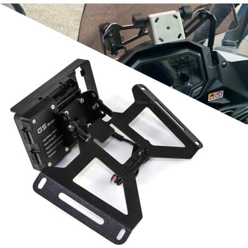 Motorcycle GPS Navigation Bracket Mobile Phone USB Charging For Kawasaki NINJA z1000 SX Z1000SX Z 1000 SX 2017-2020