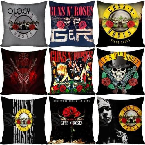 Cool Unique Letter Square Peach Skin Cushion Cover Home Bedroom Hotel Car Decoration Cushion Cover Soft and Comfortable 45x45 Cm