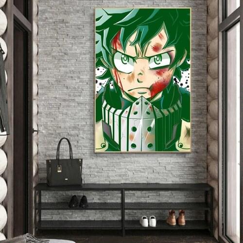 My Hero Academia Digital Original Design Anime Wall Art Print Scroll Poster,50 x 70 cm,No Frame