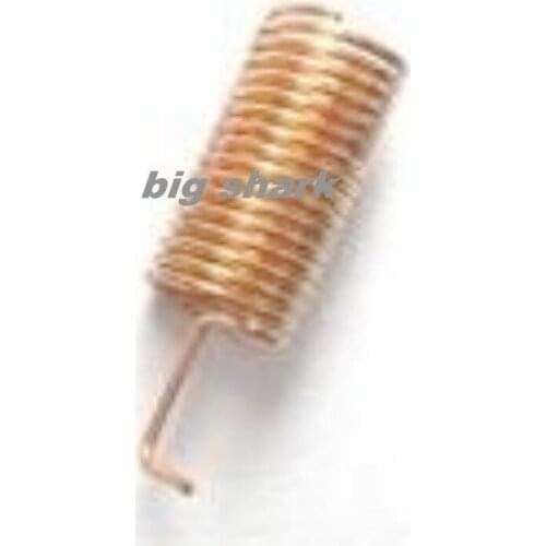 Springs 433mhz 2.15dbi L=15MM dia=0.5mm Copper Spring Antenna Anti-vibration Use for Wireless Data Transceiver RF Module