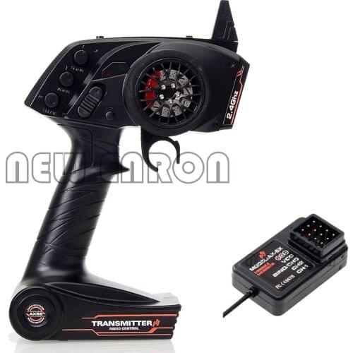 RC 2.4G 3CH RC Controller Digital Radio Remote Control Transimitter with Austar AX5S Receiver for RC Crawler Car RC Boat Parts