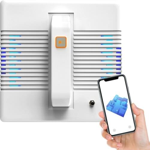 Robot Window Vacuum Cleaner Laser Sensor,Home Floor Windows Wall Cleaning Robot,with AppAntifall,Auto Glass Mop