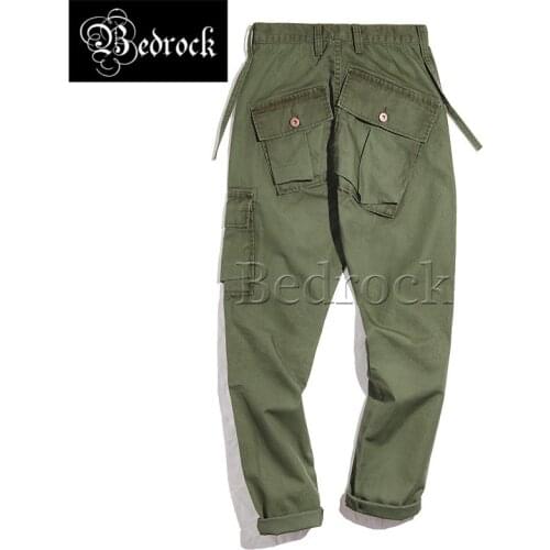Rhombus cargo pants Army Green Mid Waist Slim Army Pants Archon Tactical Special Forces Training Pants Men Asymmetric pocket