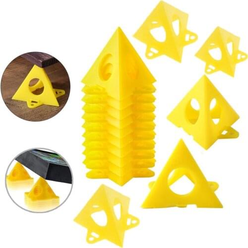 10/20pcs Mini Painting Stands Cabinet Door Risers Acrylic Pouring Paint Canvas Support Stands Painters Pyramid Stands