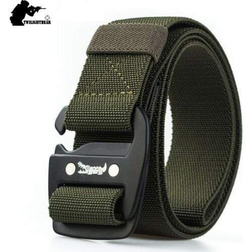 New 3.8cm Many Color Casual Nylon Weave Belt 120cm Fashion Light Strongest Casual Belt For Men And Women Casual Belt HE2651