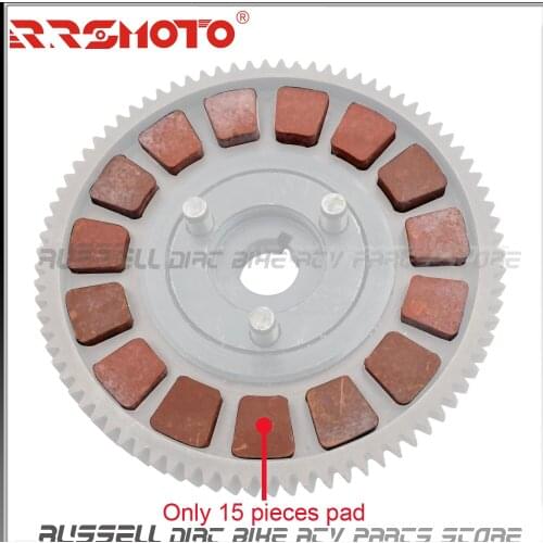 49cc 66cc 80cc 2 Stroke Bicycle Motorized Engine Bike Clutch Pad gaskets W/ Pads Motorbike (only small pad ,15 pieces)