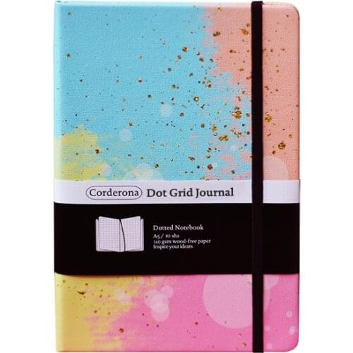 A5 Love Bubble Dotted Notebook Dot Grid Journal Hard Cover Bullet Travel Diary Planner