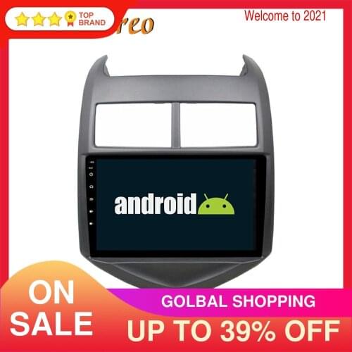 Android 10 128G Car Multimedia Player GPS Navigation For Chevrolet Aveo Sonic 2011-2016 Car Radio Tape Recorder Head Unit ISP HD
