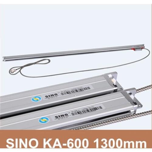Free Shipping linear digital scale Sino KA600 1300mm 5 micron TTL output SINO KA-600 for Milling machines digital linear scale