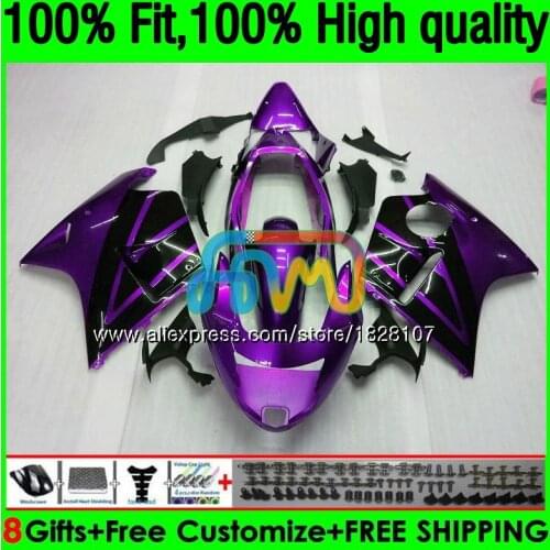 CBR1100 XX For HONDA Blackbird CBR 1100XX 02 03 05 06 07 132BS.63 CBR1100XX 2002 2003 2004 2005 2006 2007 Purple black Fairings