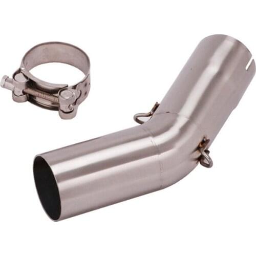 For BMW C650 SPORT 2016-2020 Motorcycle Exhaust Pipe Stainless Steel Middle Link Pipe Slip On Original Catalyst 51mm