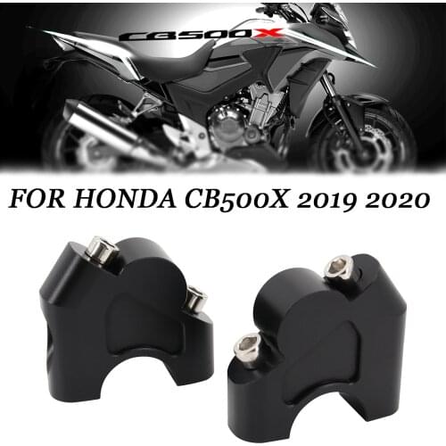 For Honda CB500X 2019 2020 CB 500 X Motorcycle Handlebar Riser 28MM Drag Handle Bar Clamp Extend Adapter