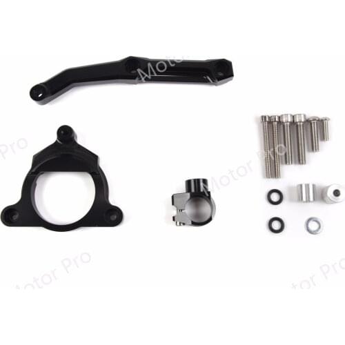 For KAWASAKI Z800 2013 2014 2015 Steering Damper Stabilizer Bracket Motorcycle Accessories CNC Aluminum Z 800 13 14 15 BLACK