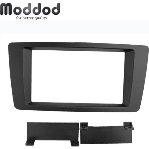 Double Din Radio For Skoda Octavia Laura Yeti CD DVD Audio Panel Dash Mount Trim Refit Kit Fascia Face Surround Frame Bezel