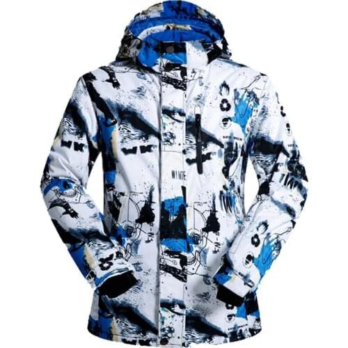 2019 Winter Outdoor Skiing Clothing Men Windproof Waterproof Breathable Keep Warm Snowboard Jacket Outdoor Hiking Skiing Jacket