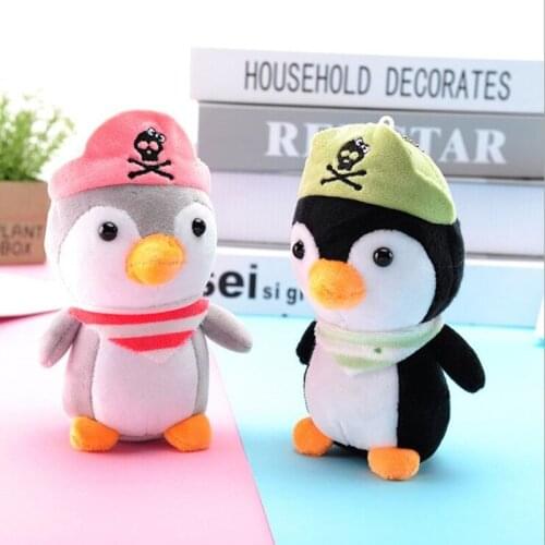 Hot Sale 12CM High Quality Stuffed pirates penguin Plush Toy Dolls Birthday Gifts For Kids Baby Children